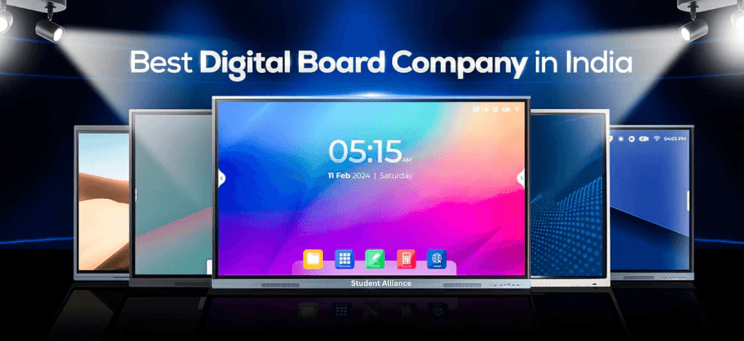 Top 5 Best Digital Board Companies in India – Why Student Alliance Leads the Way